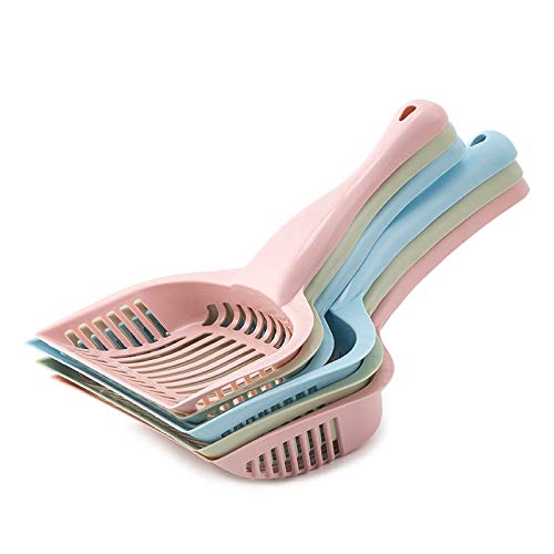 Cat Litter Scoop with Comfort Handle Green