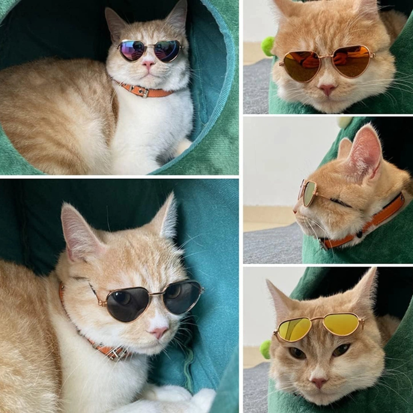 Pink Waterproof Pet Safety Goggles