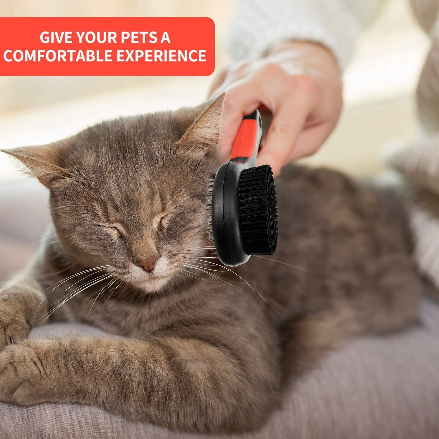 Double-Sided Grooming Brush for Pets