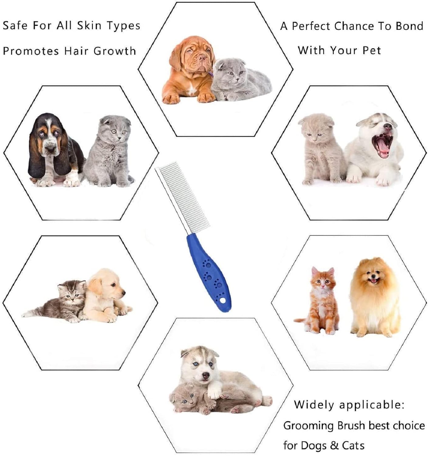 Pet Grooming Shedding & Deshedding Comb