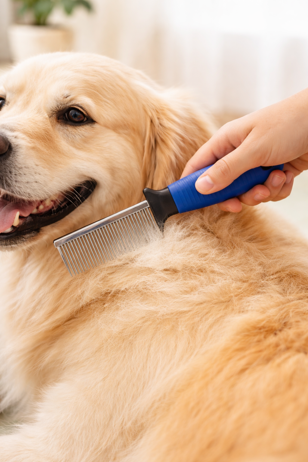 Stainless Steel Pet Grooming Comb