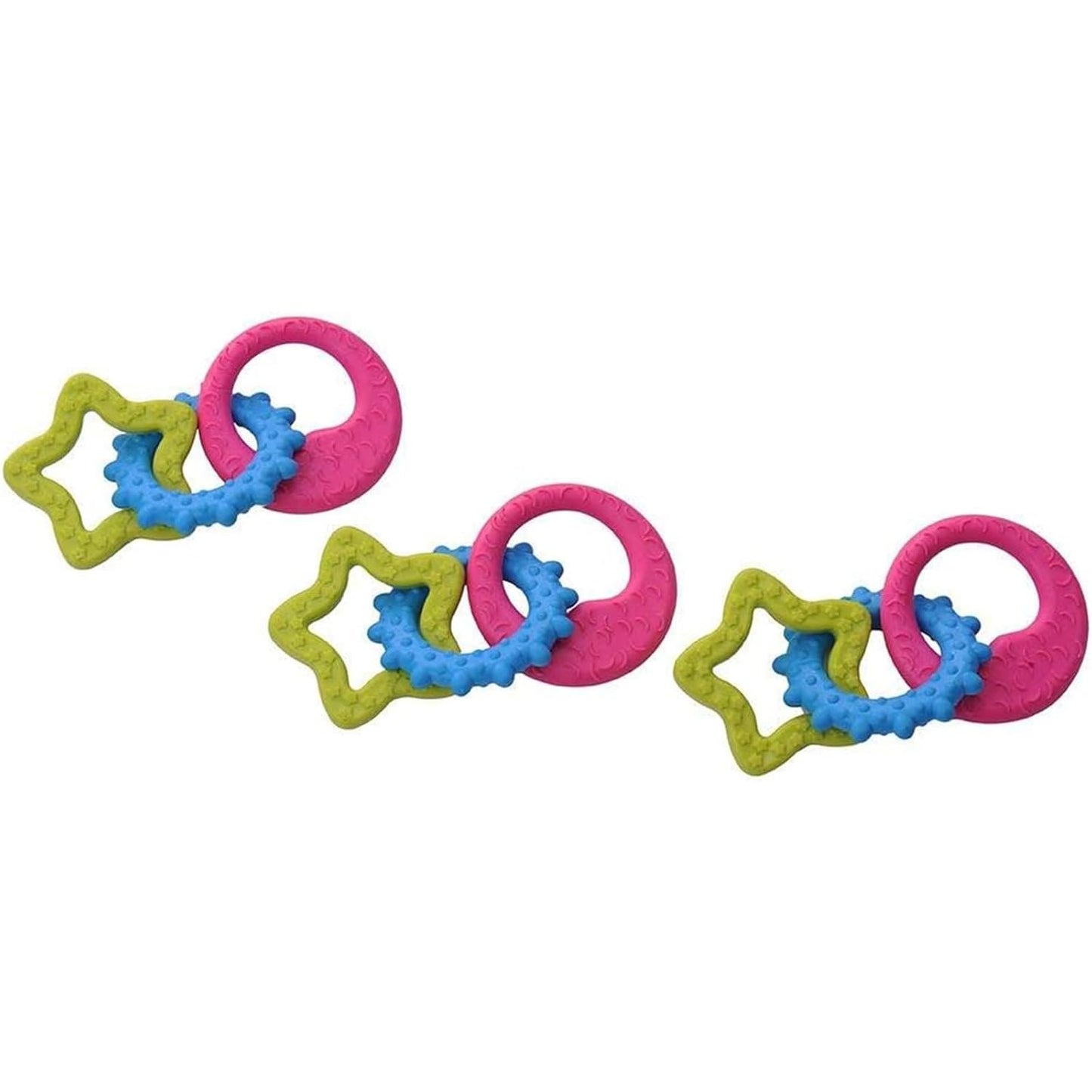 Multi-Colored Dog Teeth Chew Toy