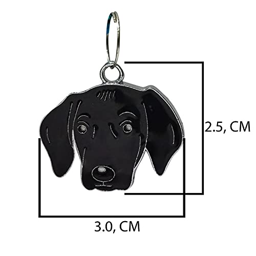 Dog Shape Pet ID Tag