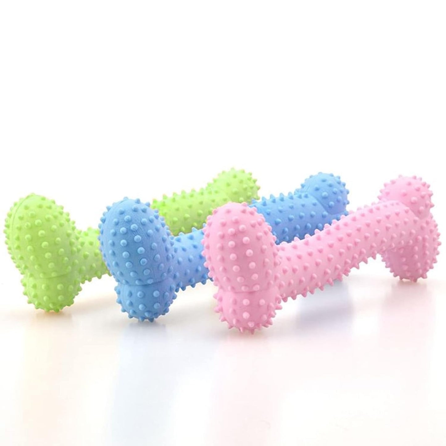 Rubber Dog Bone Chew Toy