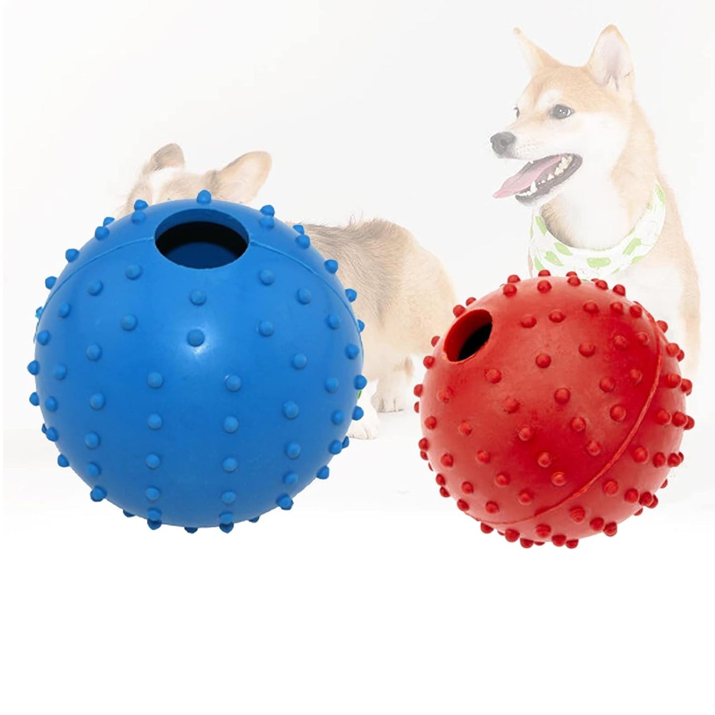 Interactive Treat Dispensing Dog Ball