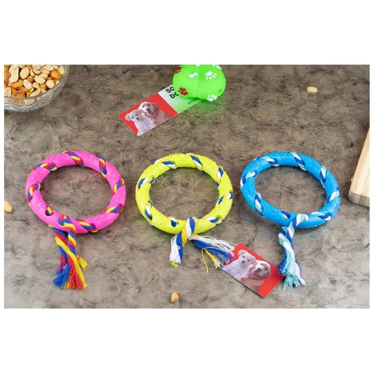 Rubber Ring Puppy Chew Toy