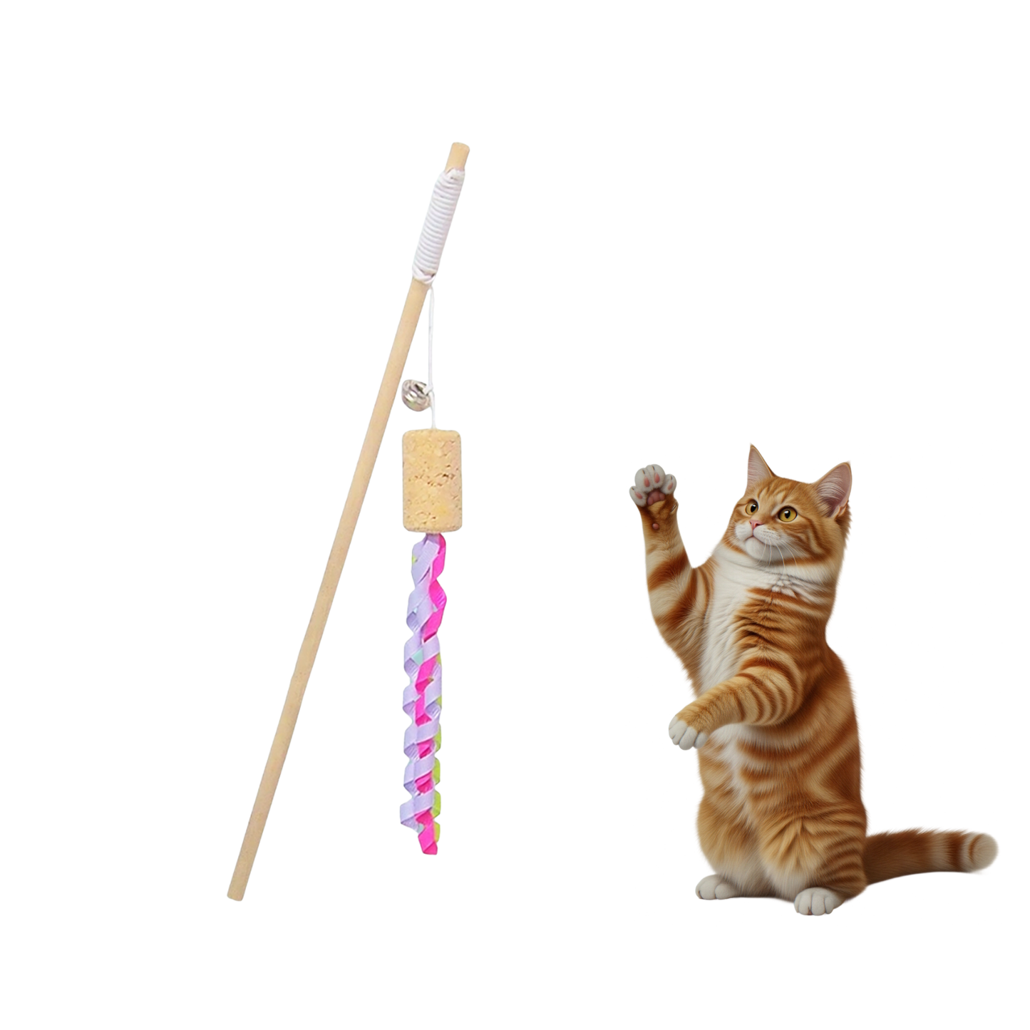 Interactive Cat Stick toy for Playful Cats