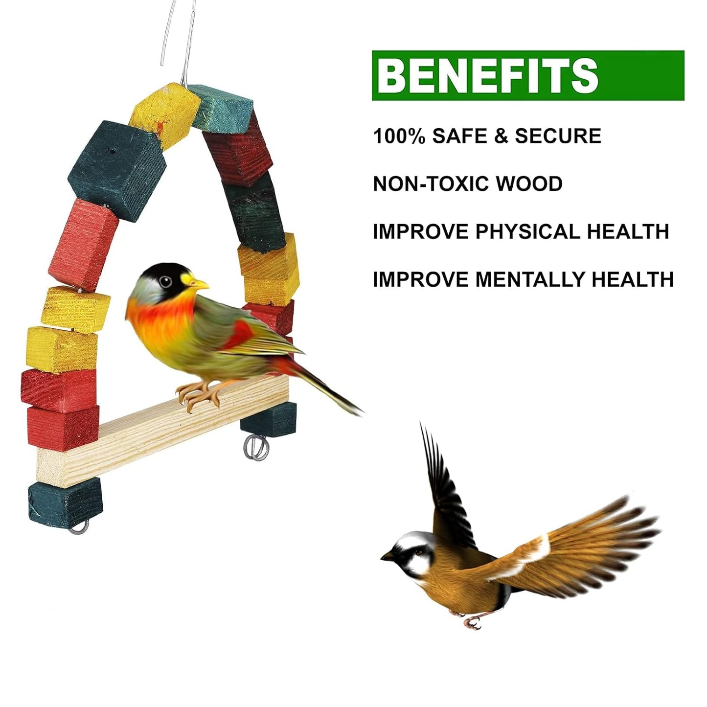 Bird Swing & Chew Toys – Hanging  Toys