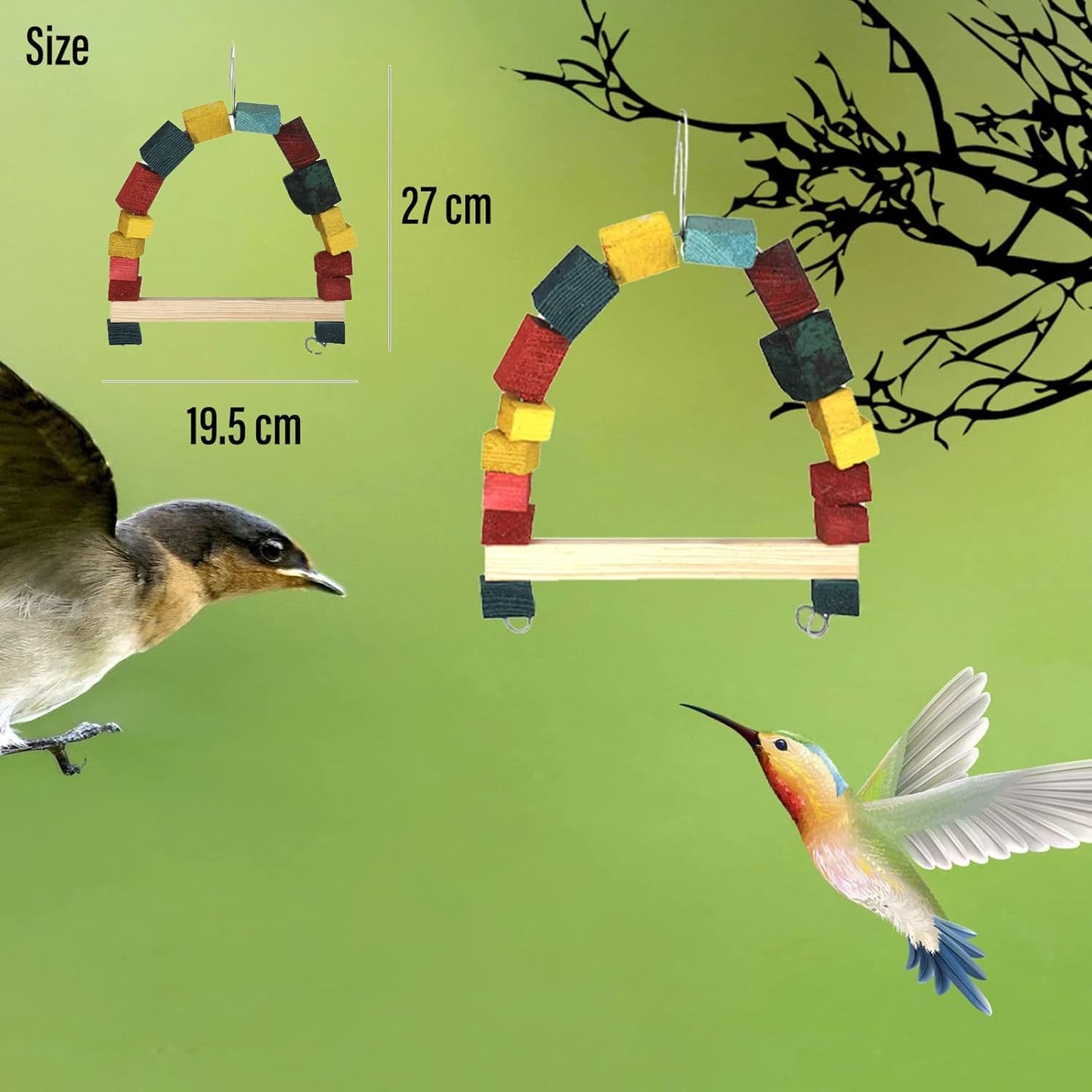 Bird Swing & Chew Toys – Hanging  Toys