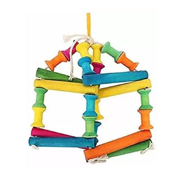 Parrot Cage Hammock Swing, Pet Hanging Toy