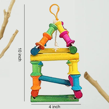 Parrot Cage Hammock Swing, Pet Hanging Toy