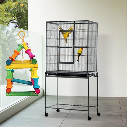 Parrot Cage Hammock Swing, Pet Hanging Toy