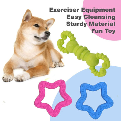 Natural Rubber Chew Toys Combo - (Pack of 2)