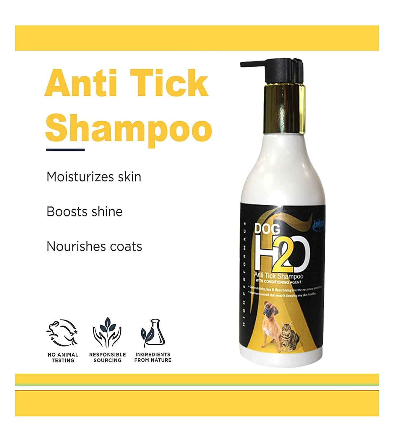 Anti-Tick Neem Aloe Dog Shampoo