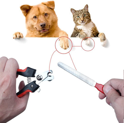 Professional Nail Cutter with Filer for Pets