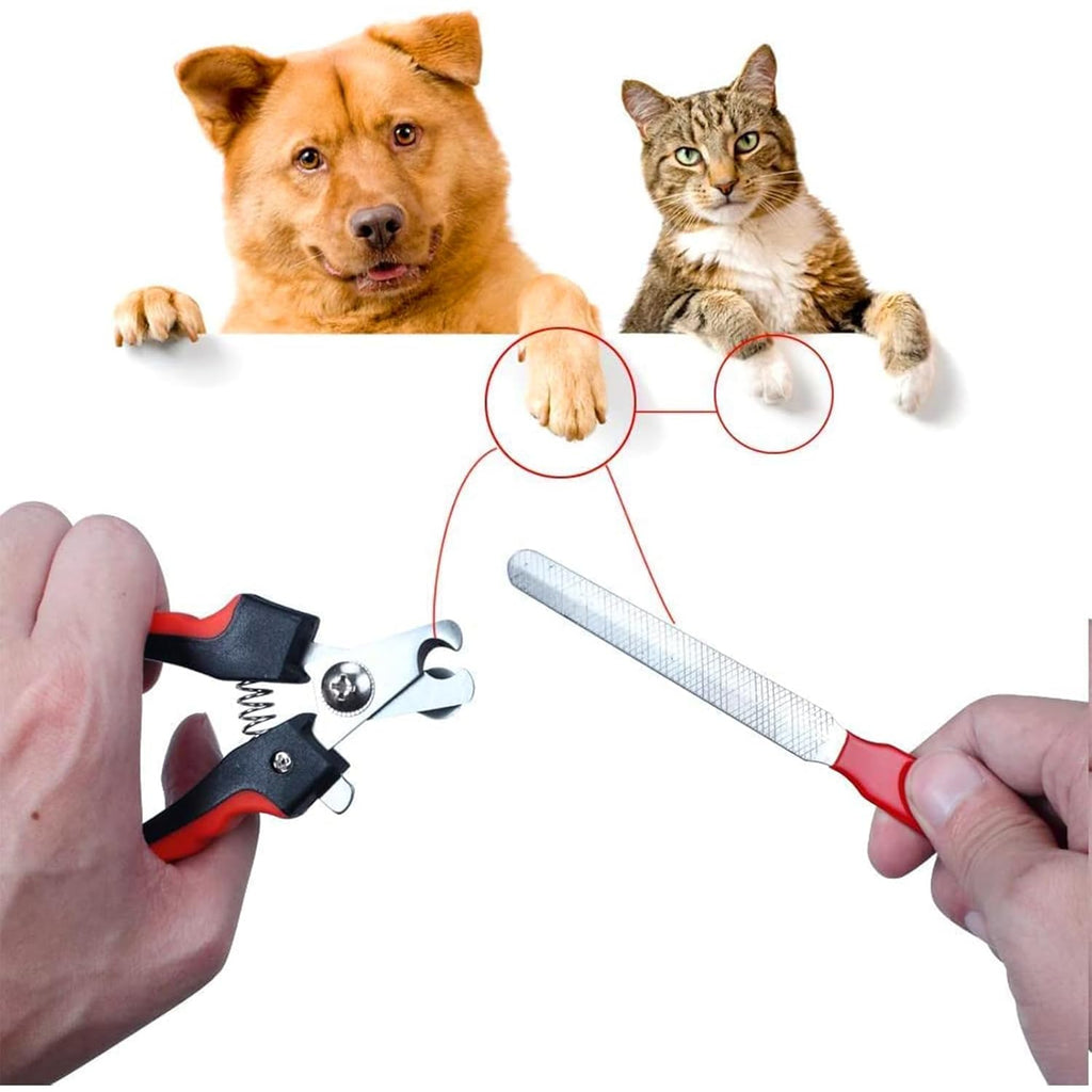 Nail Clipper Cutter with Nail File For Cat & Dog