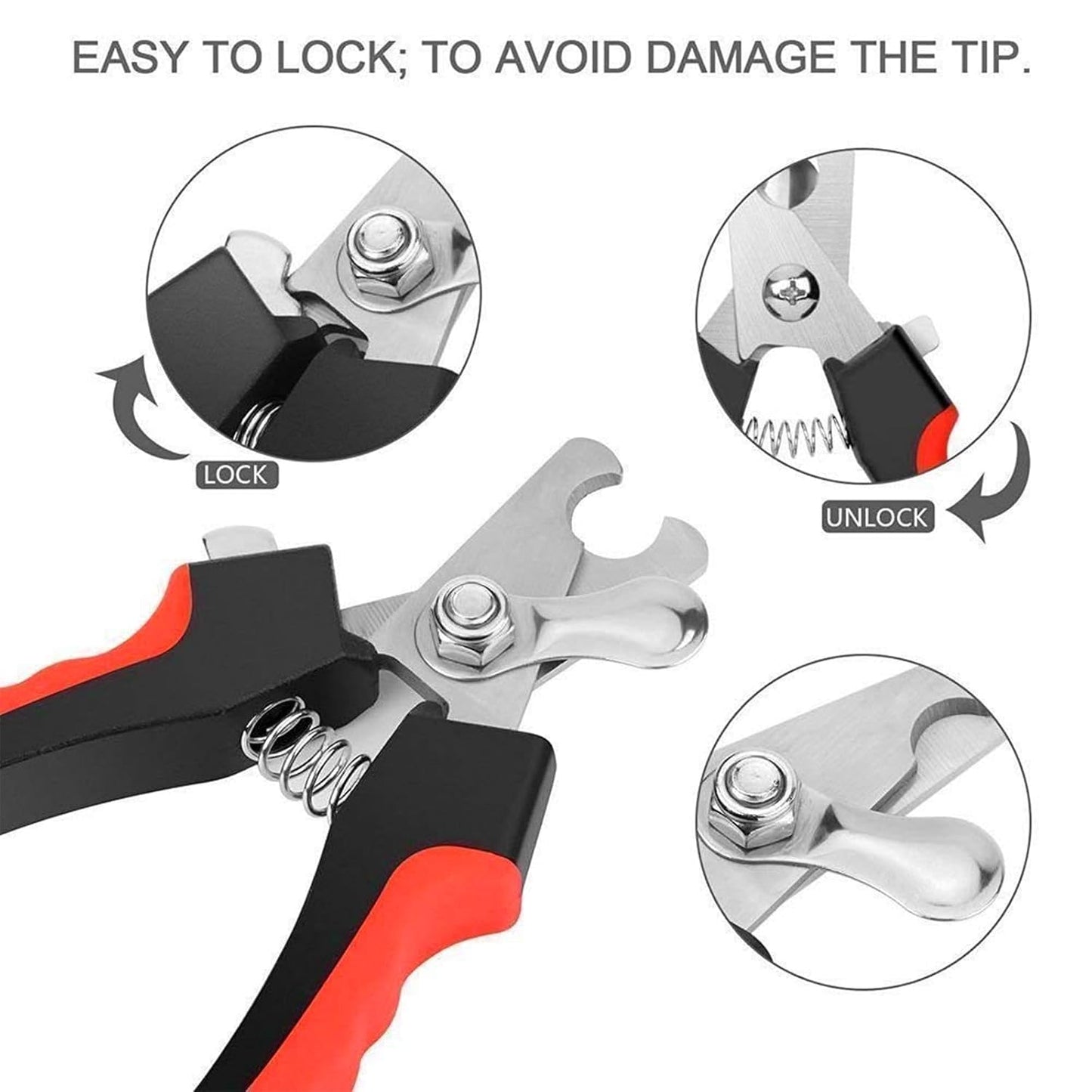 Nail Clipper Cutter with Nail File For Cat & Dog