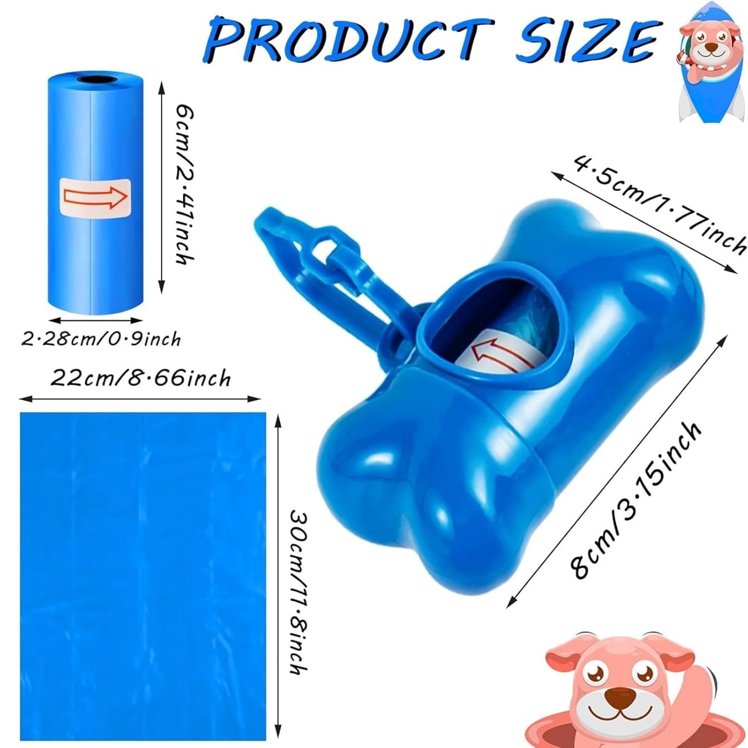 Dog Poop Bags for Waste