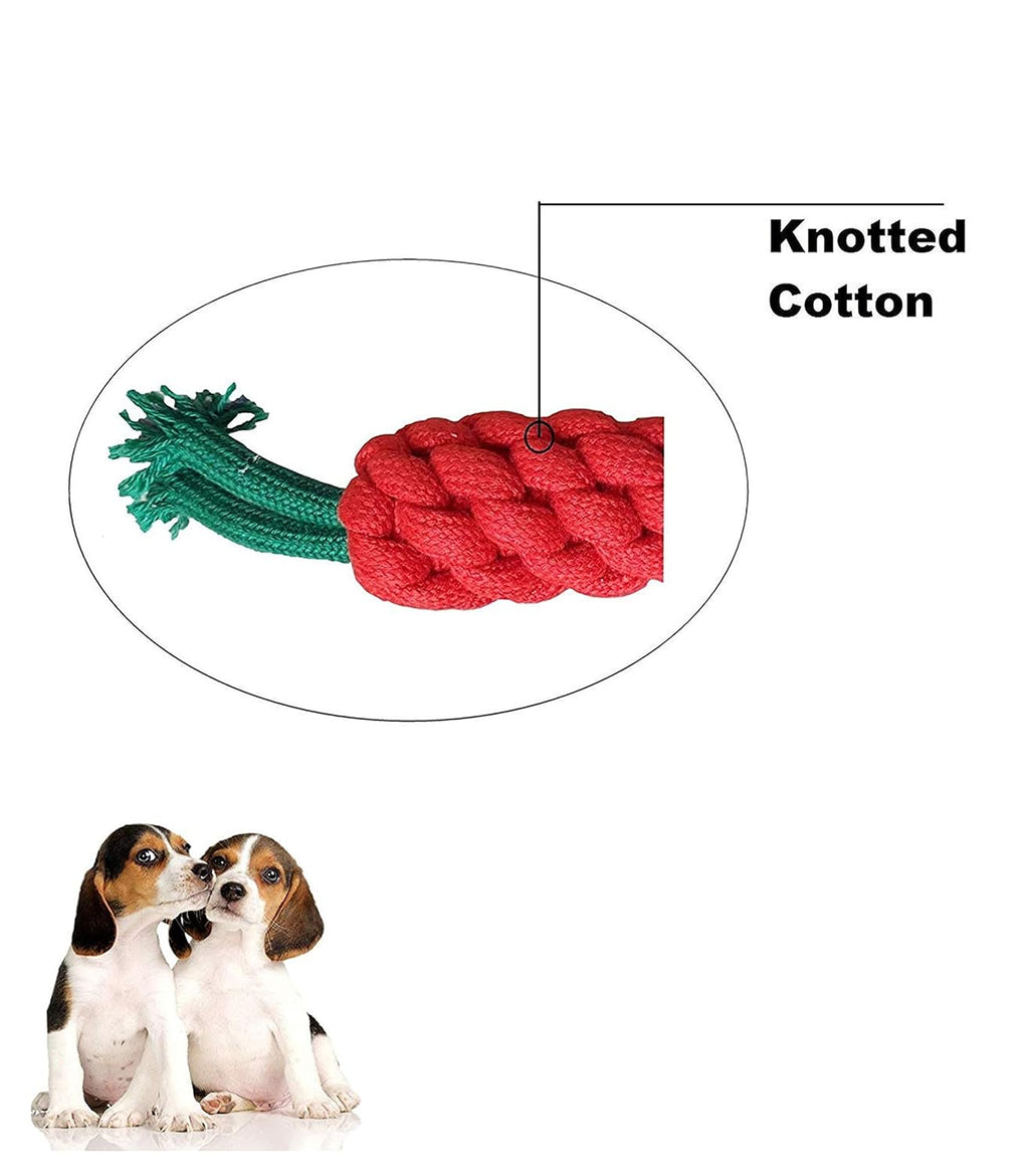Carrot Cotton Rope Chew Toy for Dogs