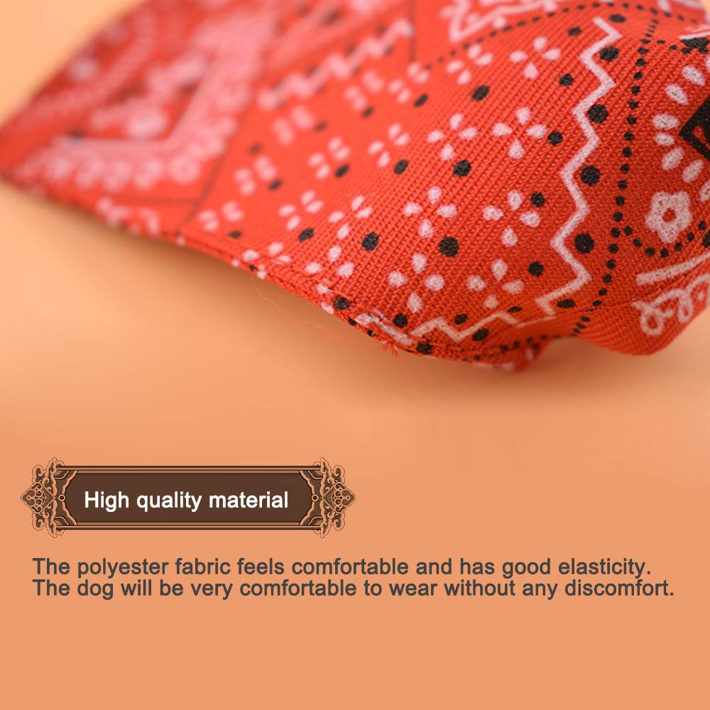 Printed Triangle Bandana Collar for Pets