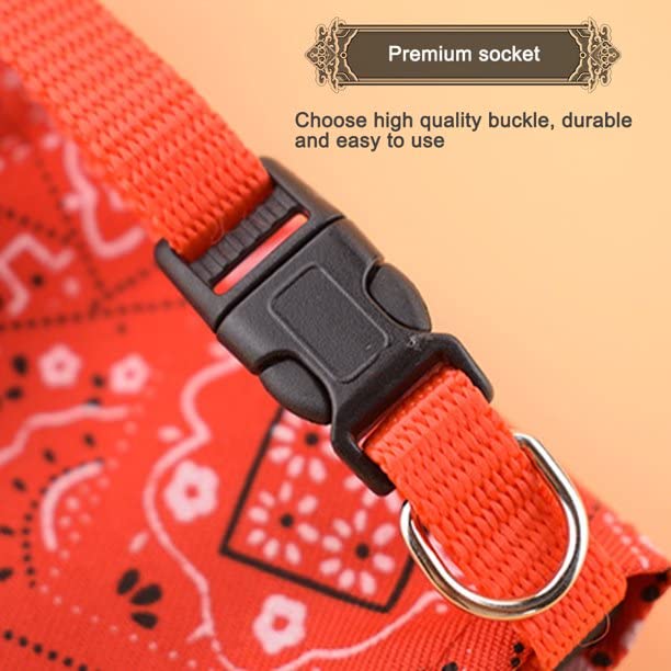 Printed Triangle Bandana Collar for Pets