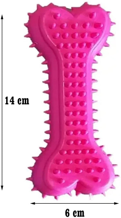 Rubber Chew Bone Dog Toy