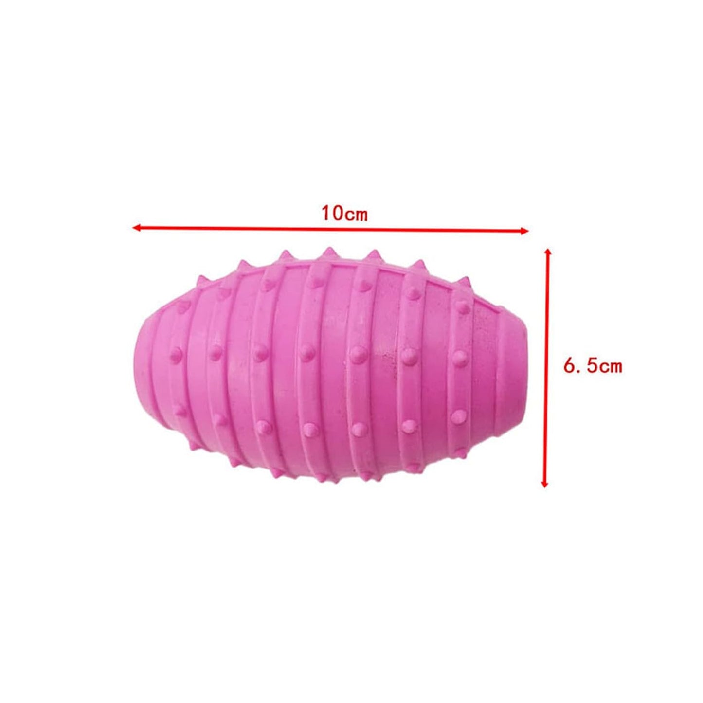 Pink Spiked Treat Ball Toy