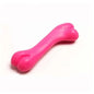 Pink Natural Rubber Dog Bone