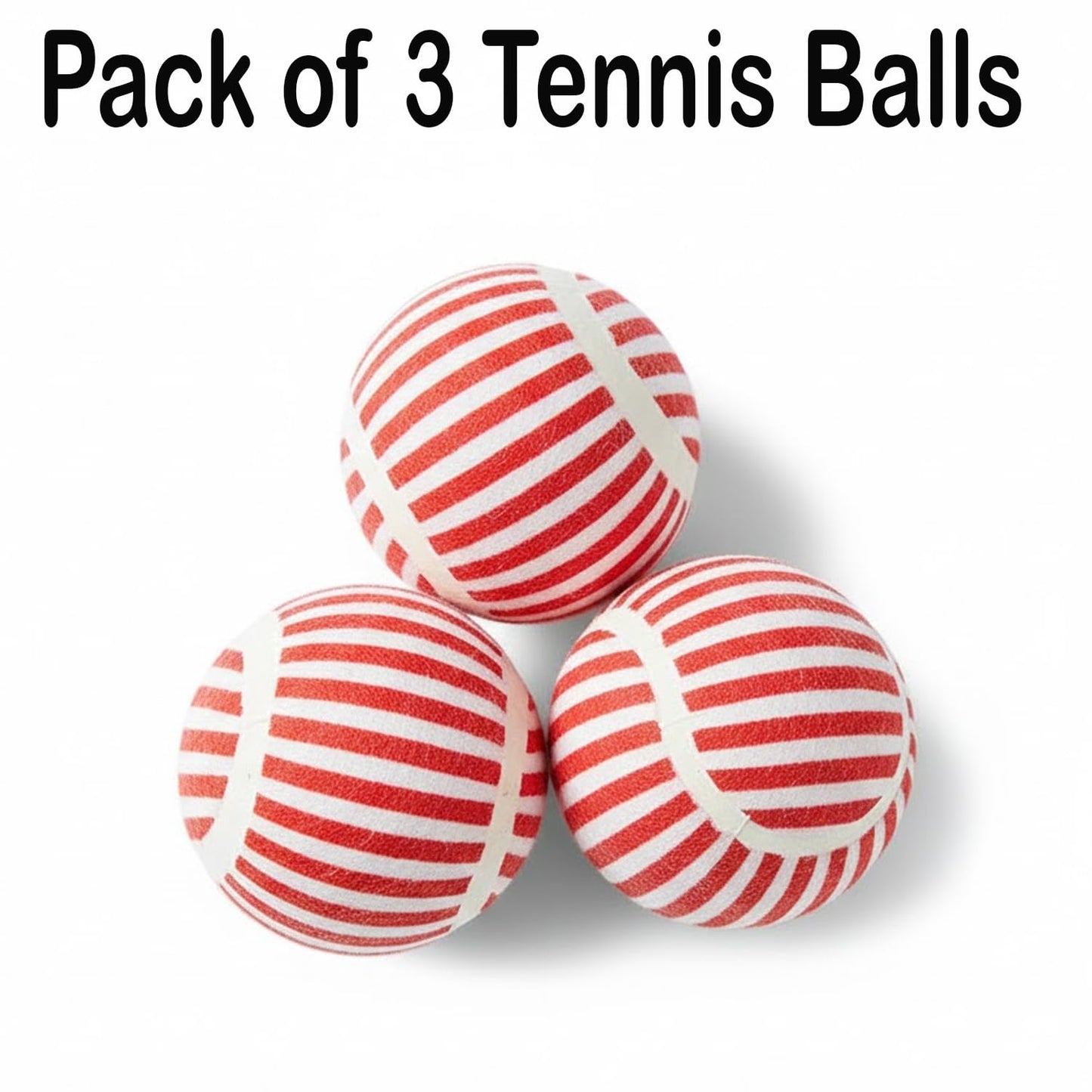 Squeaky Tennis Balls for Dogs & Cats