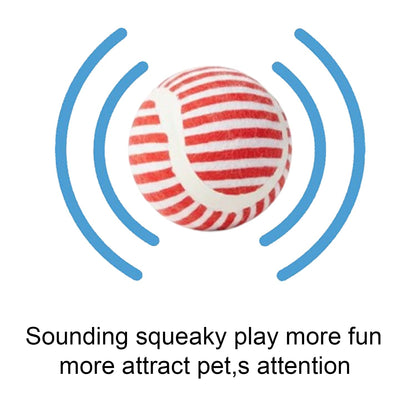 Squeaky Tennis Balls for Dogs & Cats