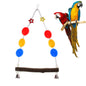 Pet Bird Chew Cages Hang Toys Swing