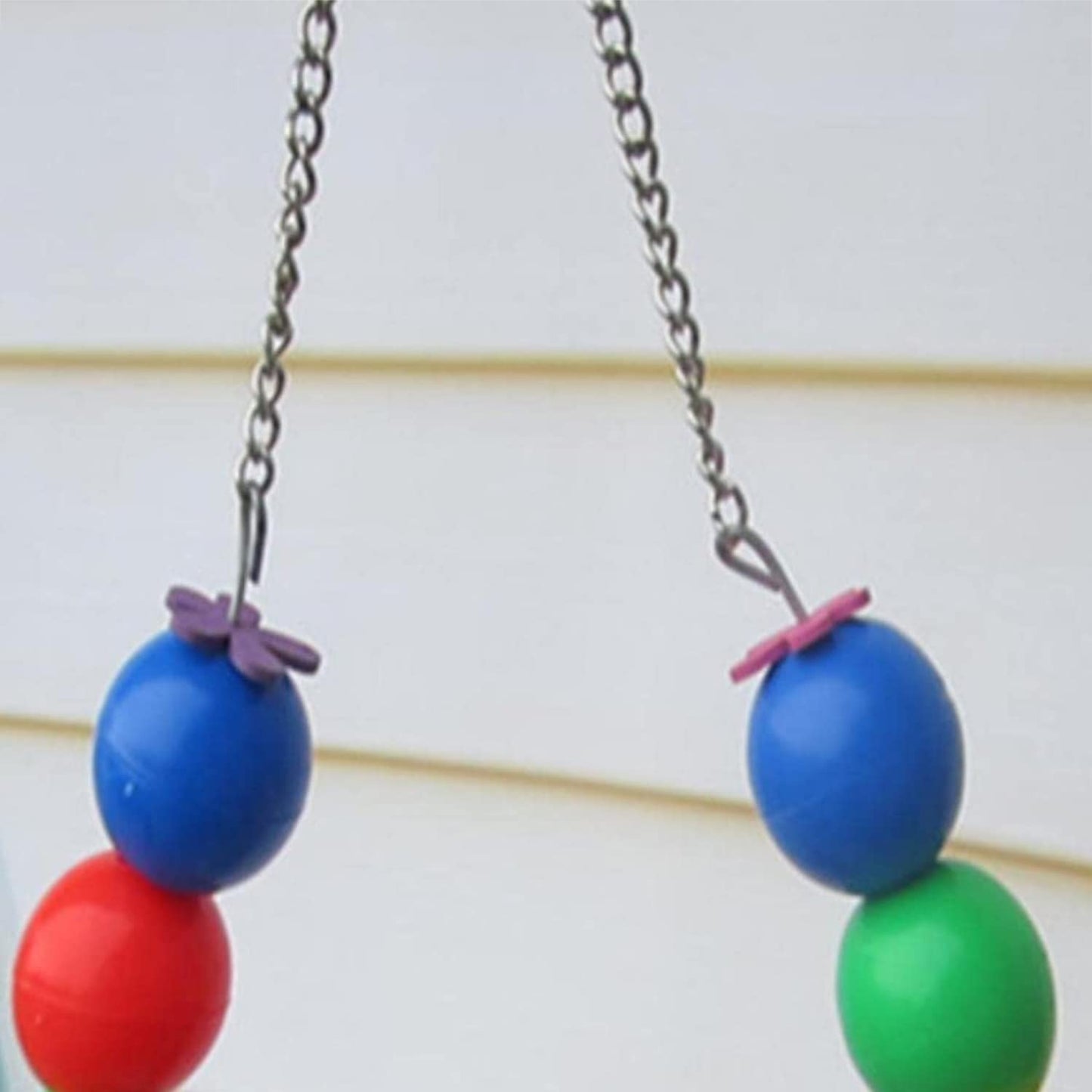 Pet Bird Chew Cages Hang Toys Swing