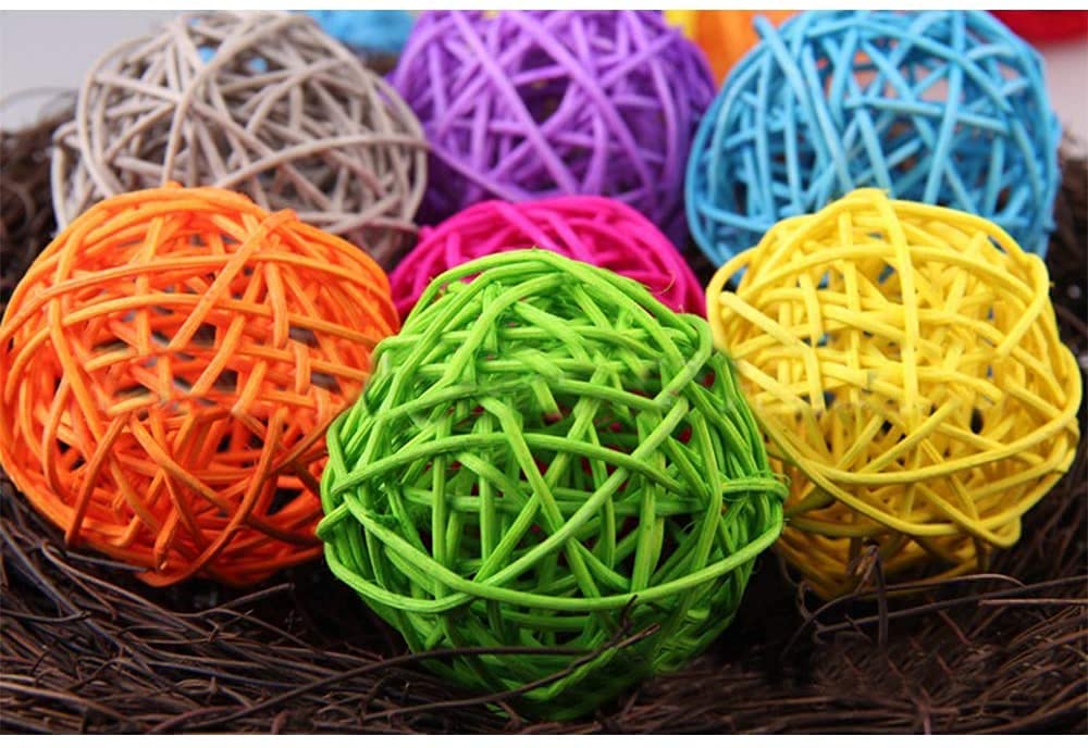 Colorful Rattan Balls Pack