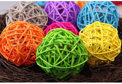 Colorful Rattan Balls Pack