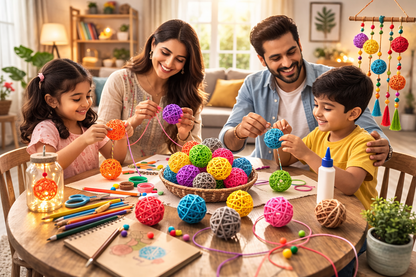 Colorful Rattan Balls Pack