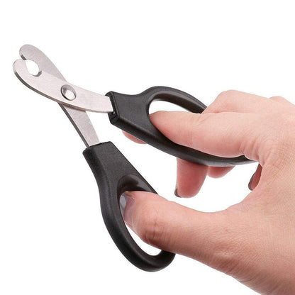 Black Pet Nail Clipper Scissor