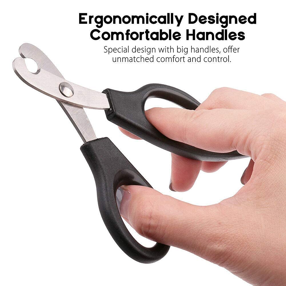 Black Pet Nail Clipper Scissor