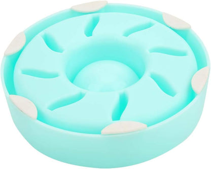 Dog Slow Feeder Bowl - Blue