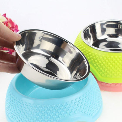 Stainless Steel Anti-Slip Pet Bowl