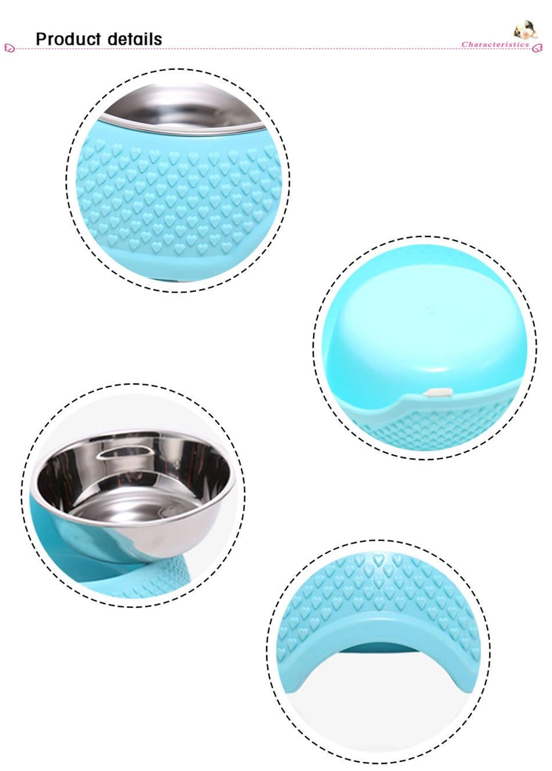 Stainless Steel Anti-Slip Pet Bowl