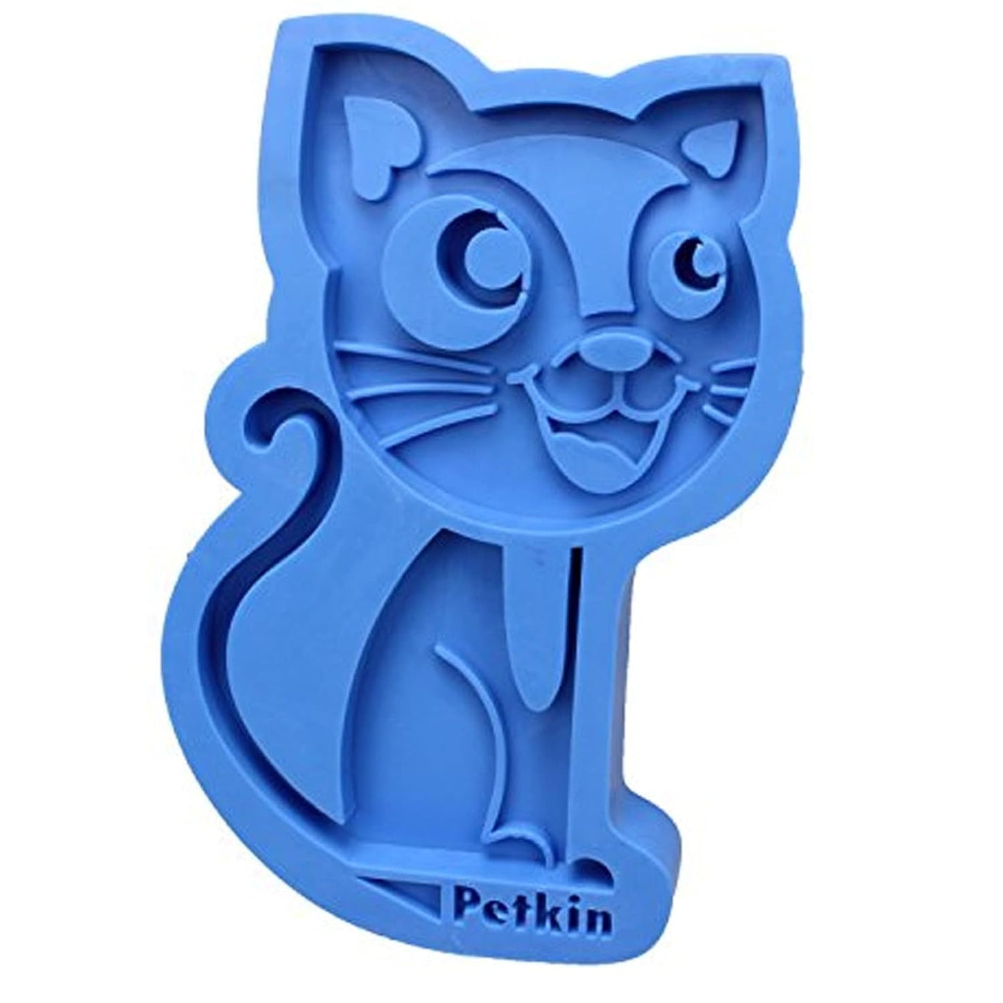 Cat Shaped Pet Grooming Brush, Blue