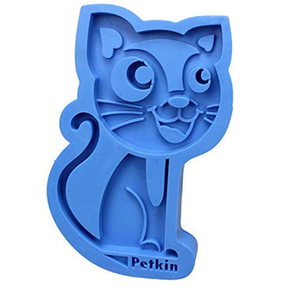 Cat Shaped Pet Grooming Brush, Blue