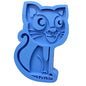 Cat Shaped Pet Grooming Brush, Blue