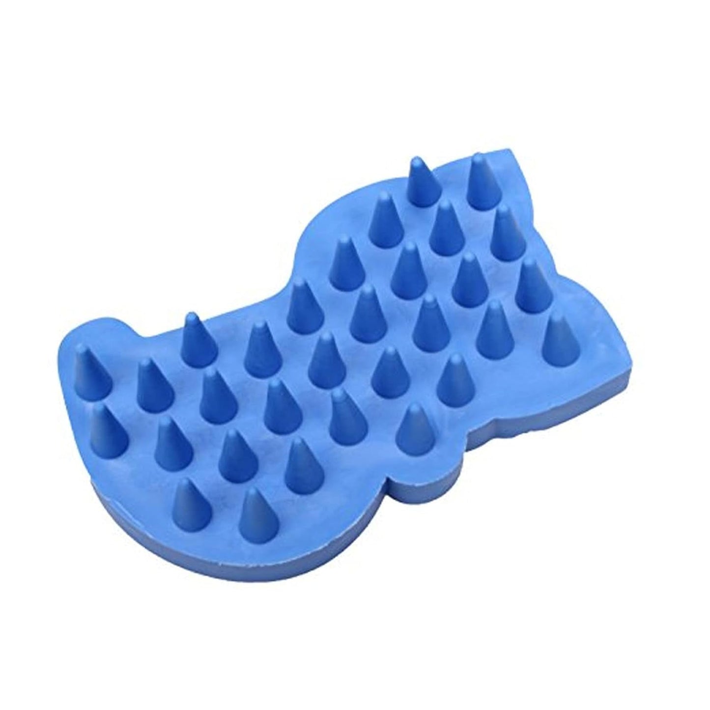 Cat Shaped Pet Grooming Brush, Blue