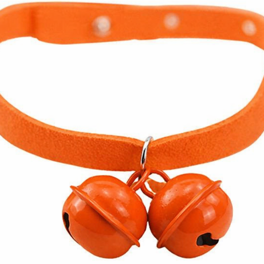 Medium Orange Pastel Pet Collar