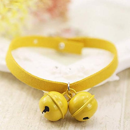 Small Yellow Pet Collar Strap