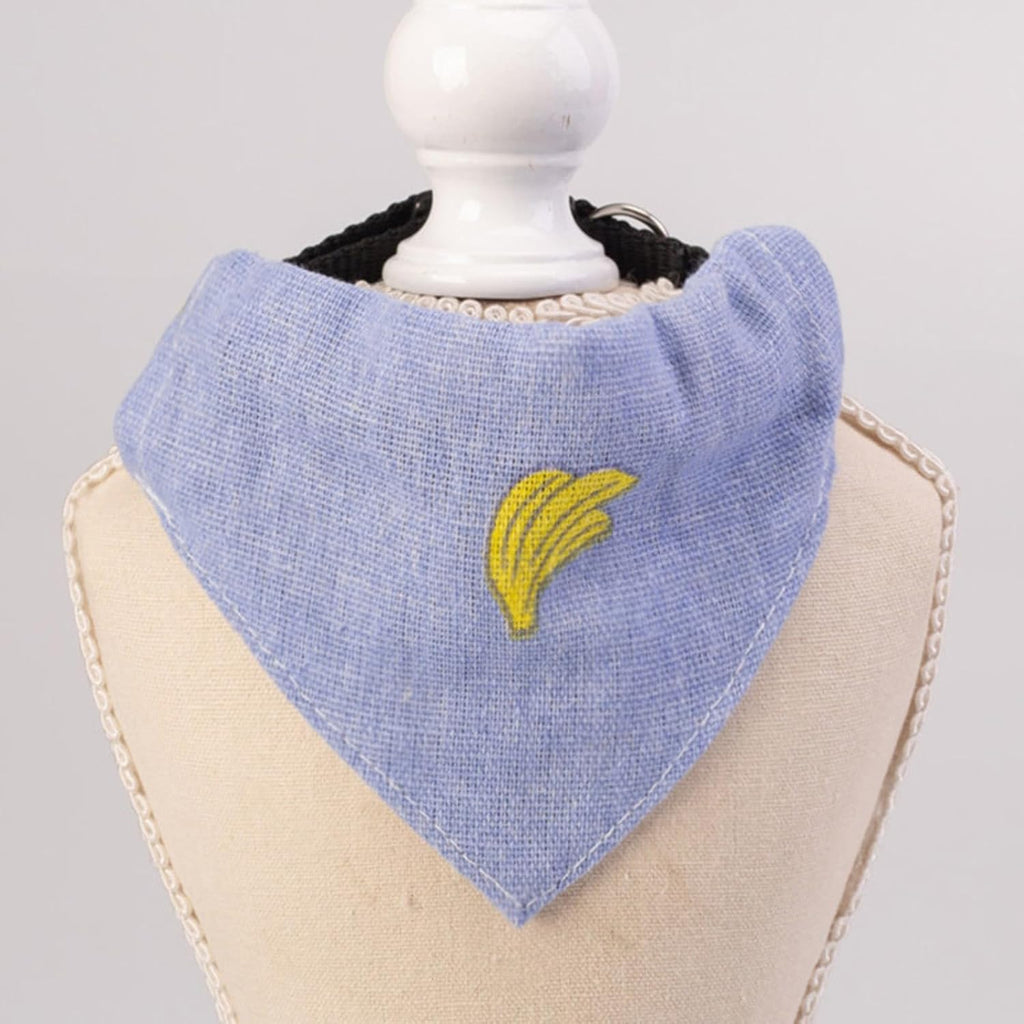 Adjustable Pet Collar with Slobber Towel (PINE)