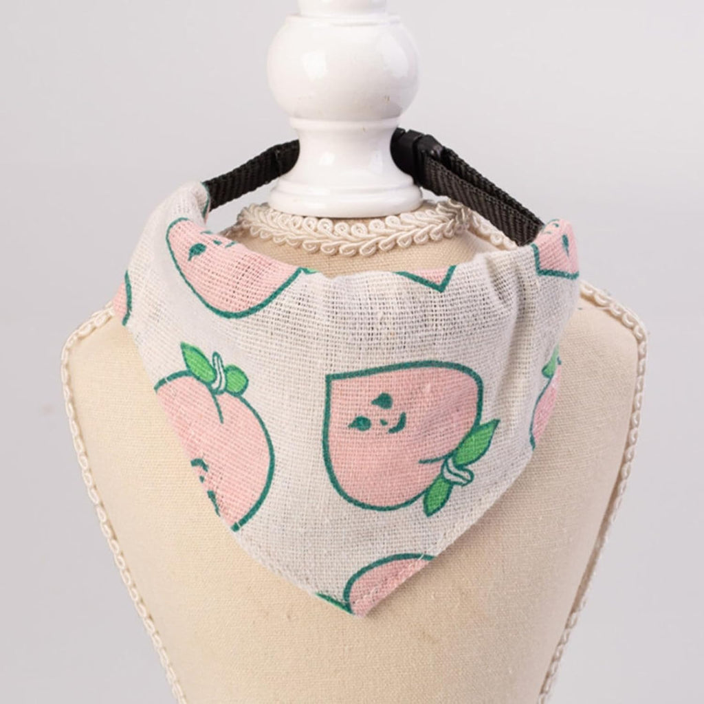 Adjustable Pet Collar with Slobber Towel (PINE)