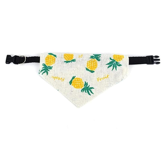 Adjustable Pet Collar with Slobber Towel (PINE)