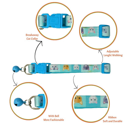 Breakaway Cat Collar with Bell